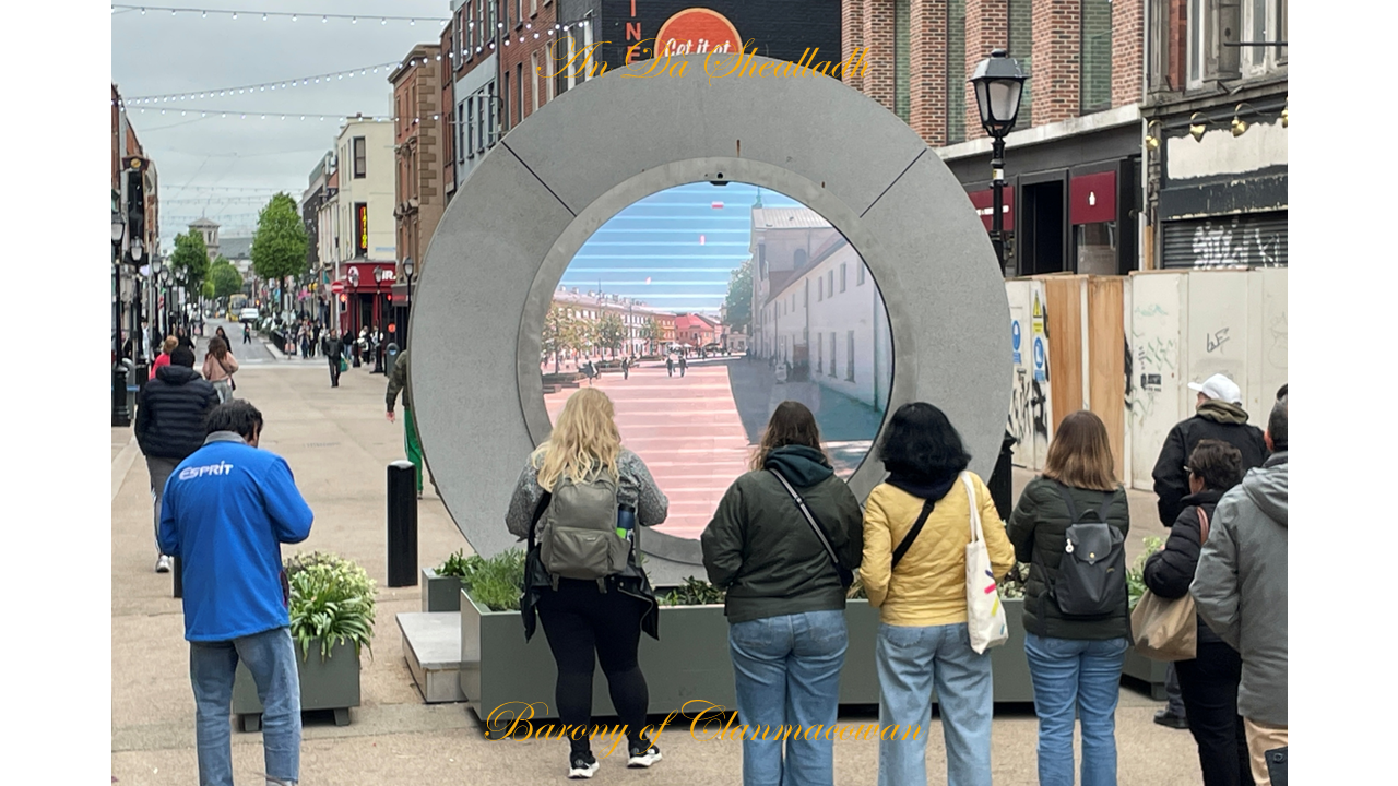 The portal, Dublin, Ireland, an da shealladh