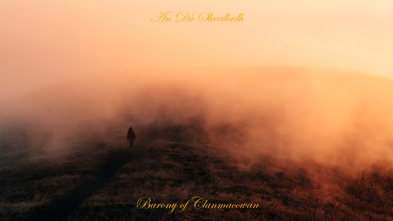 Romantic mist, Barony of Clanmacowan, Galway, Ireland, an da shealladh